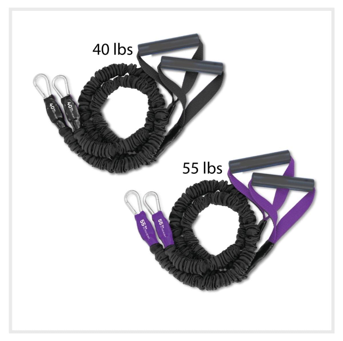 FITCORD FitCord X-Over Resistance Bands 2-Pack (40lb/55lb)