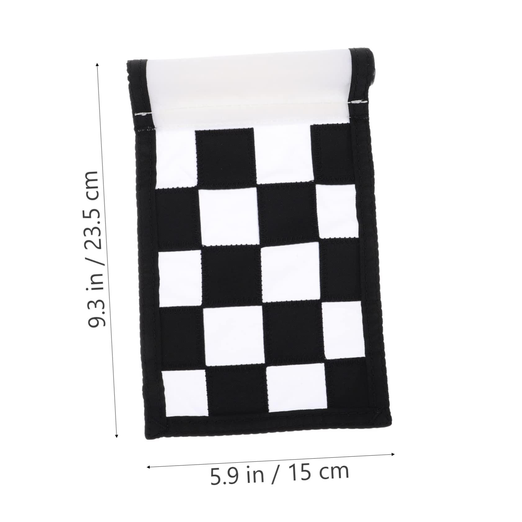 SUPVOX SUPVOX Training Flag for Golf Checkered Design Nylon Flag for Outdoor Course Practice Complete Accessory