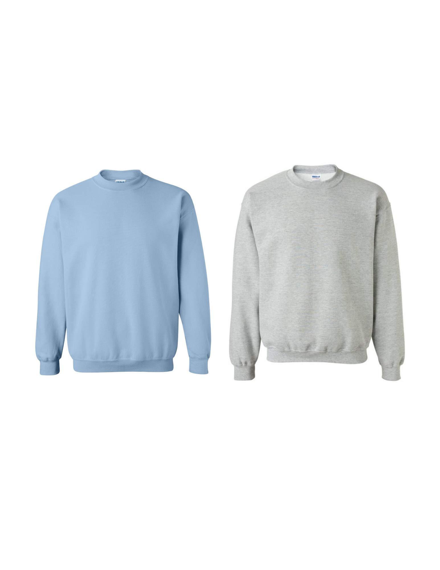 Gildan Gildan Men\'s Heavy Blend Crewneck Sweatshirt (2-Pack)