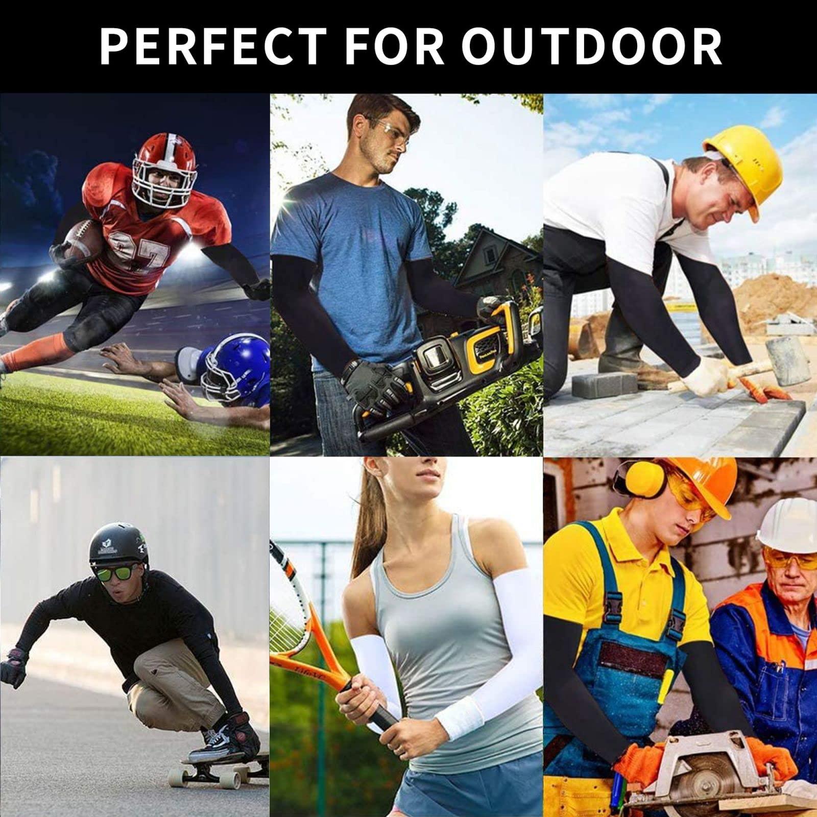 ASYG ASYG Funny Cool Red Dragon Cooling Arm Sleeves Sun Protection Unisex for Sports, Cycling, Golf Dragon Sleeves