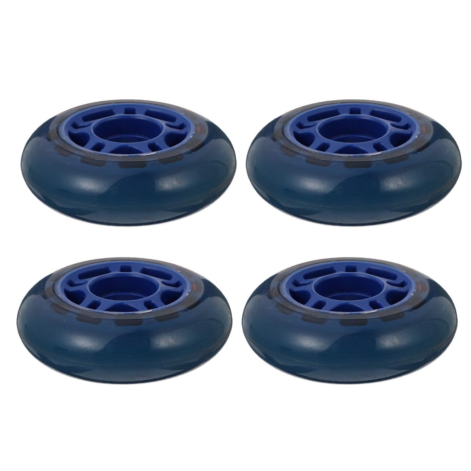 BESPORTBLE BESPORTBLE 4pcs Pulley Skates Accessories Skateboard Replacement Parts Outdoor Skates Indoor Roller Skate Wheels Inline Roller Wheels High Elasticity Child Polyurethane Pu Supplies