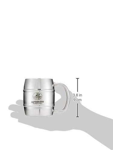 ?????????(CAPTAIN STAG) Captain Stag M-1242 Be Free Double Stainless Steel Barrel Mug, 8.5 fl oz (240 ml)