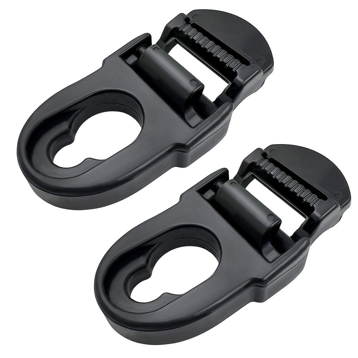 HZMM HZMM 2Pcs Kayak Seat Clips Replacement, Kayak Seat Belt Clips, Kayak Seat Repair Clip, Kayak Parts and Accessories, Kayak Seat Repair Kit, Kayak Replacement Parts, Compatible with Lifetime Emotion