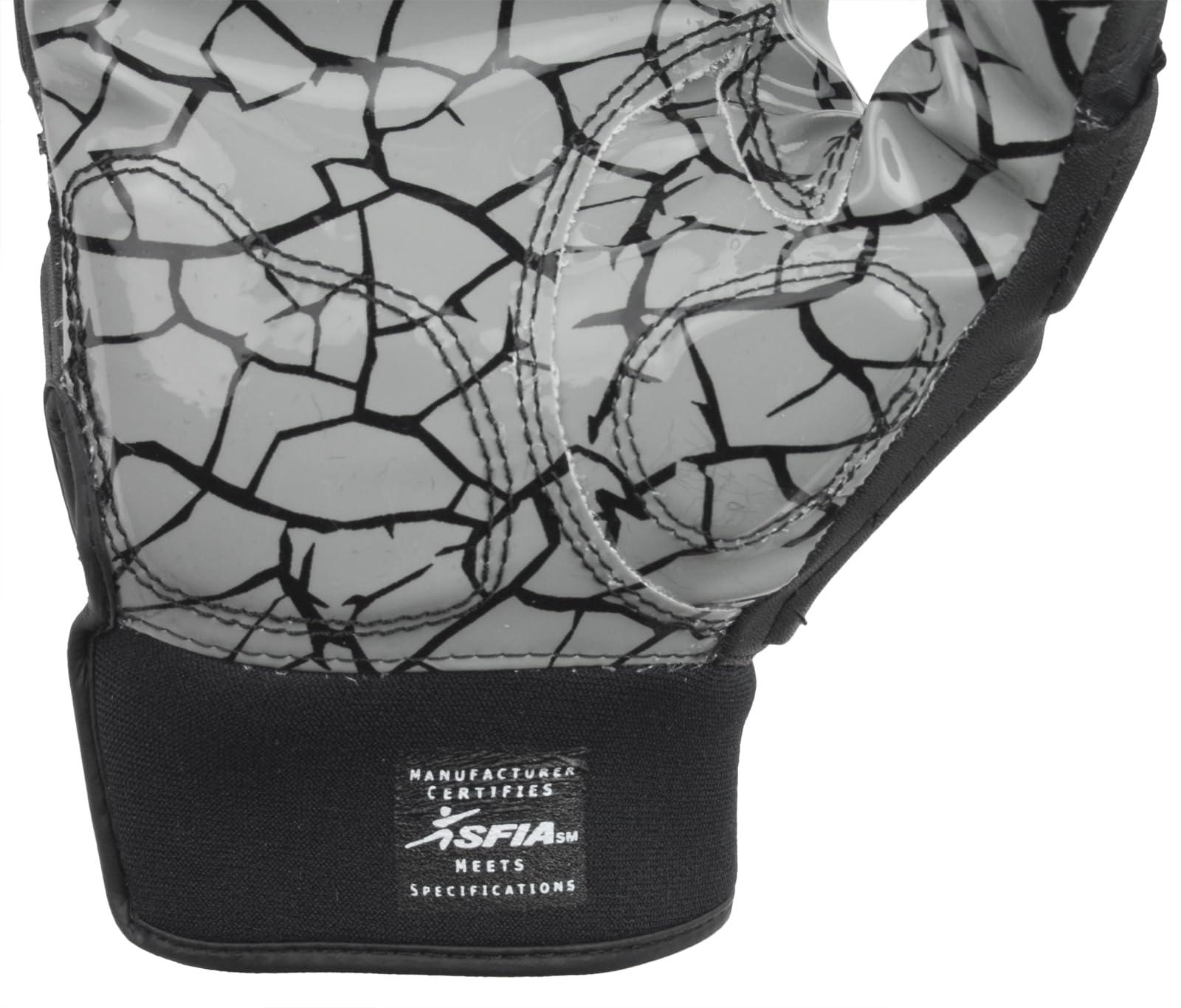 Sports Unlimited Sports Unlimited Max Clash Padded Lineman Adult Football Gloves