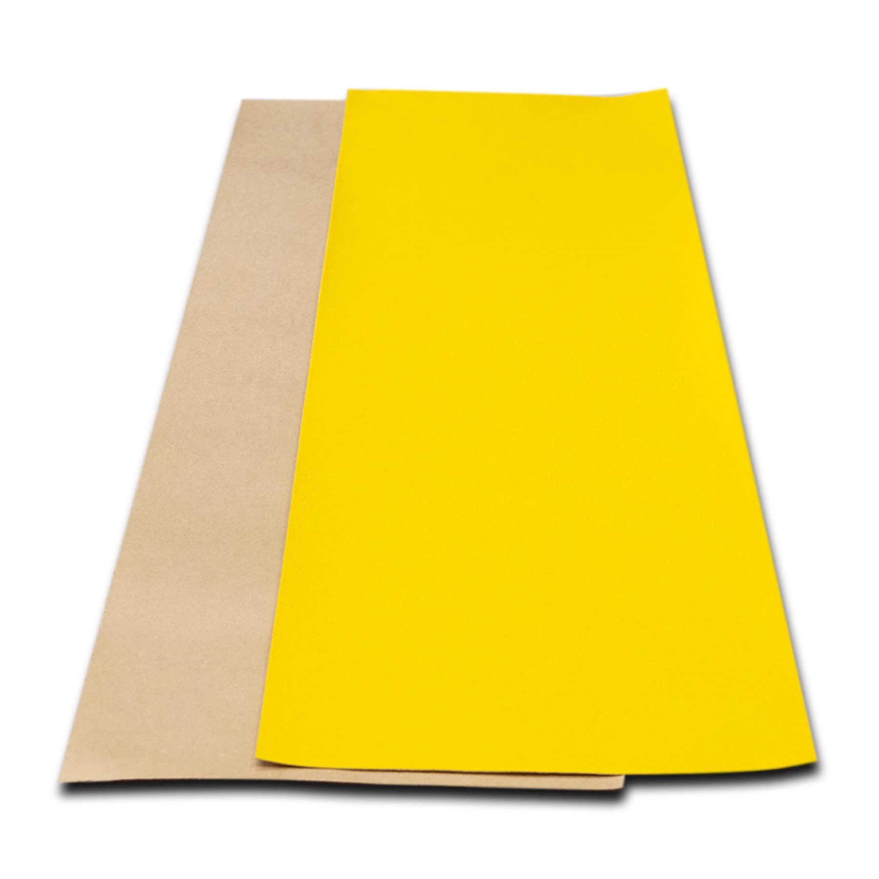 BlackWidow BlackWidow Skateboard Grip Tape - 9" x 33" Longboard Cruiser & Scooter Griptape, Non-Slip Skateboard Grip Tape - Easy to Apply - Yellow