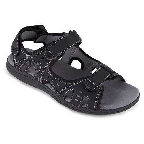 Khombu Khombu Men's Walport Sandal, Black, 13