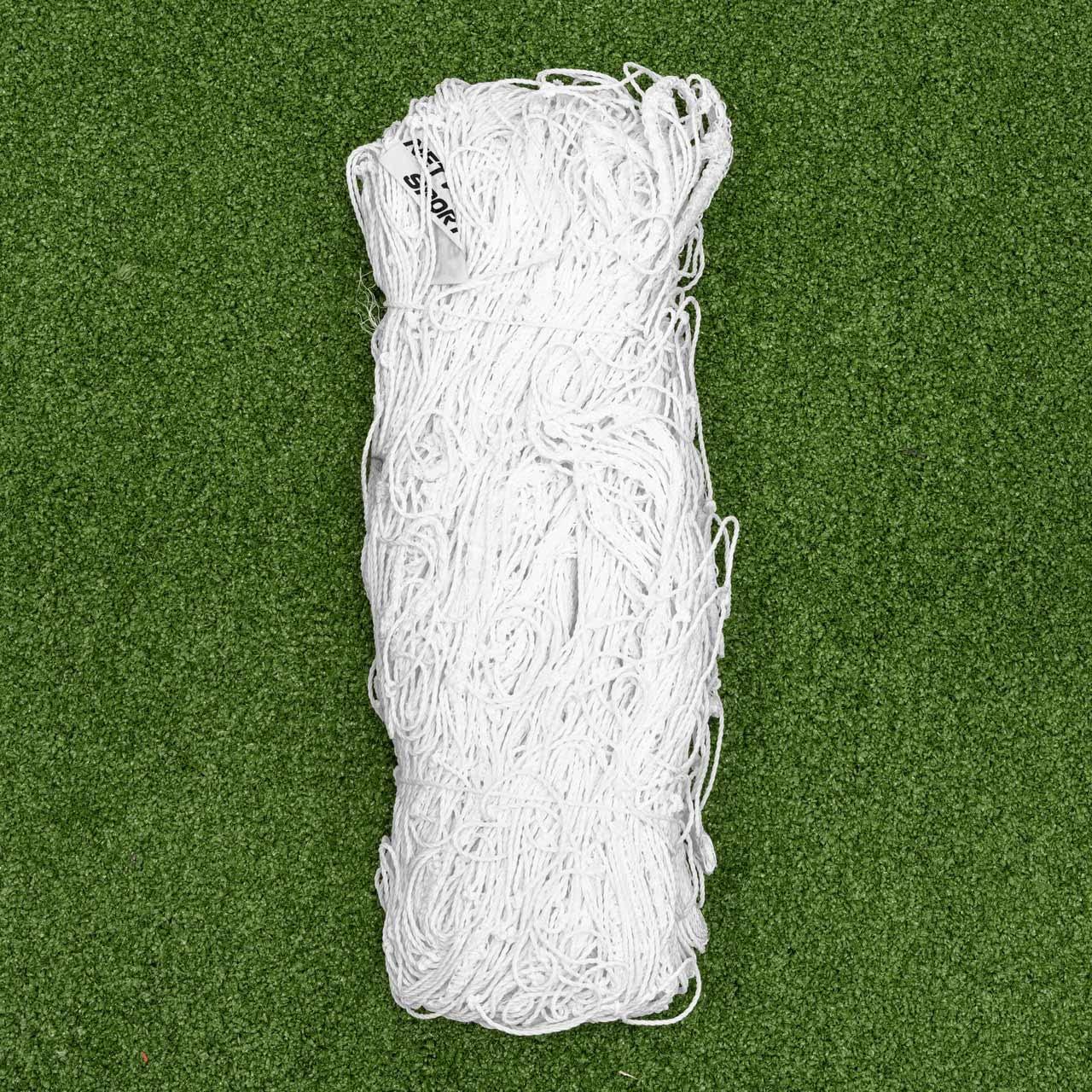 FORZA FORZA 16ft x 7ft Soccer Net - Single or Pair Soccer Nets | Replacement Soccer Goal Net for 16x7 Soccer Goals | White Mesh Net for Junior & Adult Soccer [Net Only] (Pair of Nets [2X])