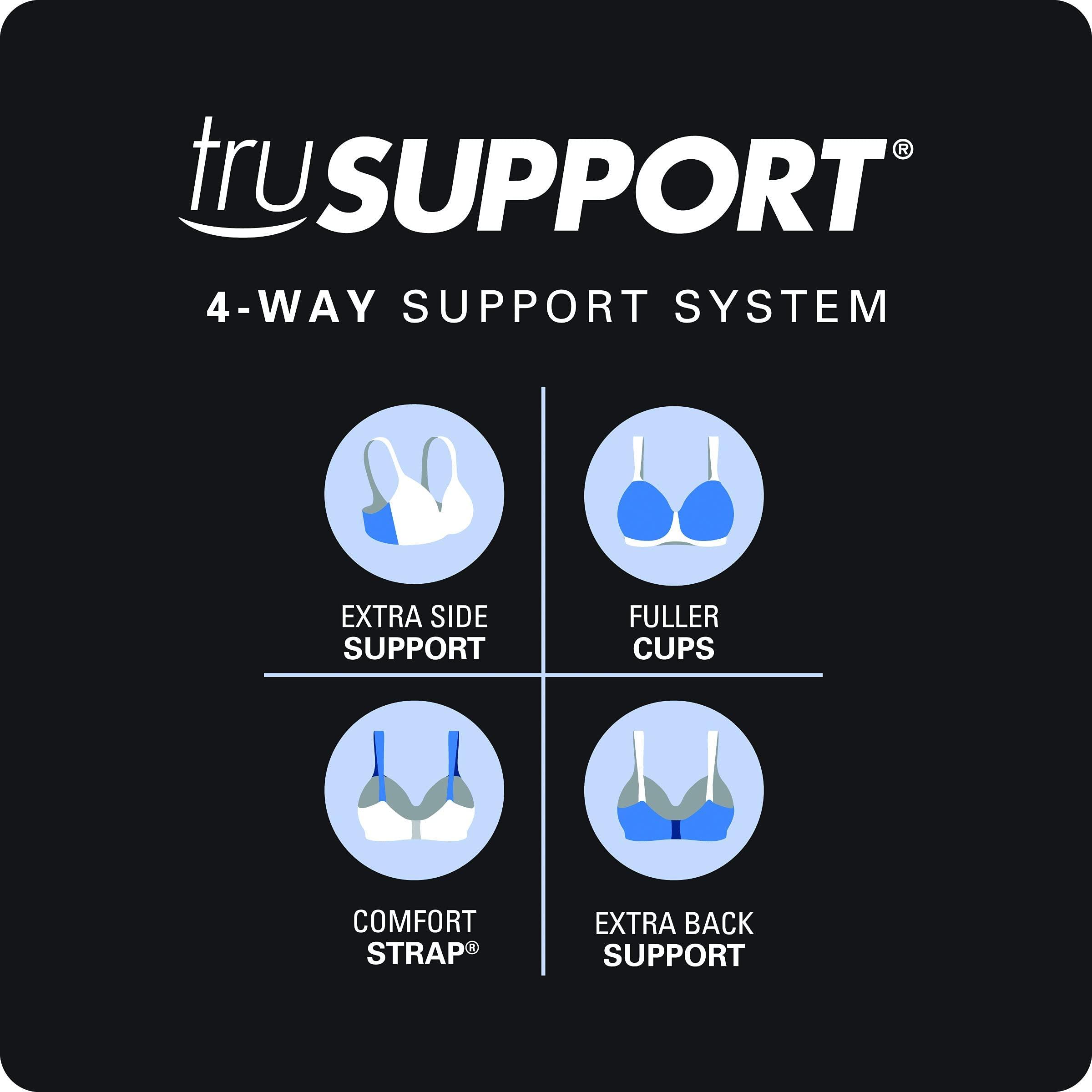 PLAYTEX Playtex Women's 18 Hour Posture Boost Front Close Wireless Bra USE525