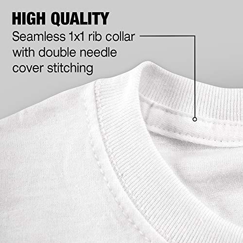 LOGOVISION Monmouth University Official Primary Logo Unisex Adult T-Shirt, Charcoal, 4X-Large