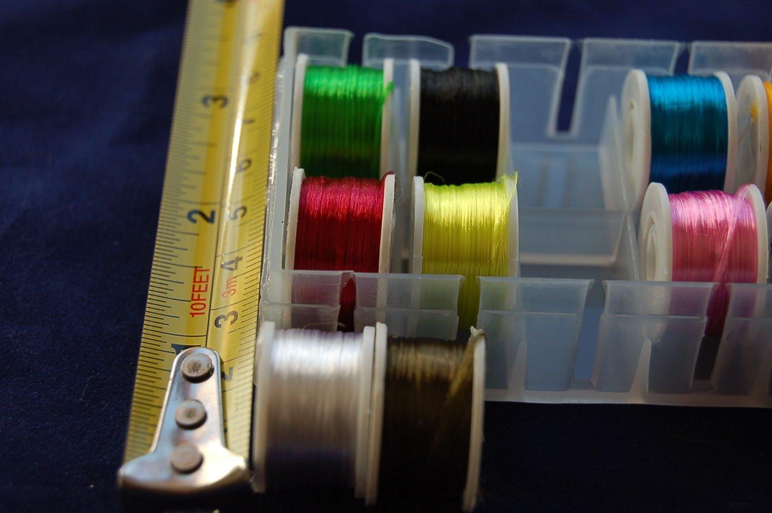 FT 12x Spool of Floss Multi Colour, FLY Tying, FLY Fishing, Fly Dressing