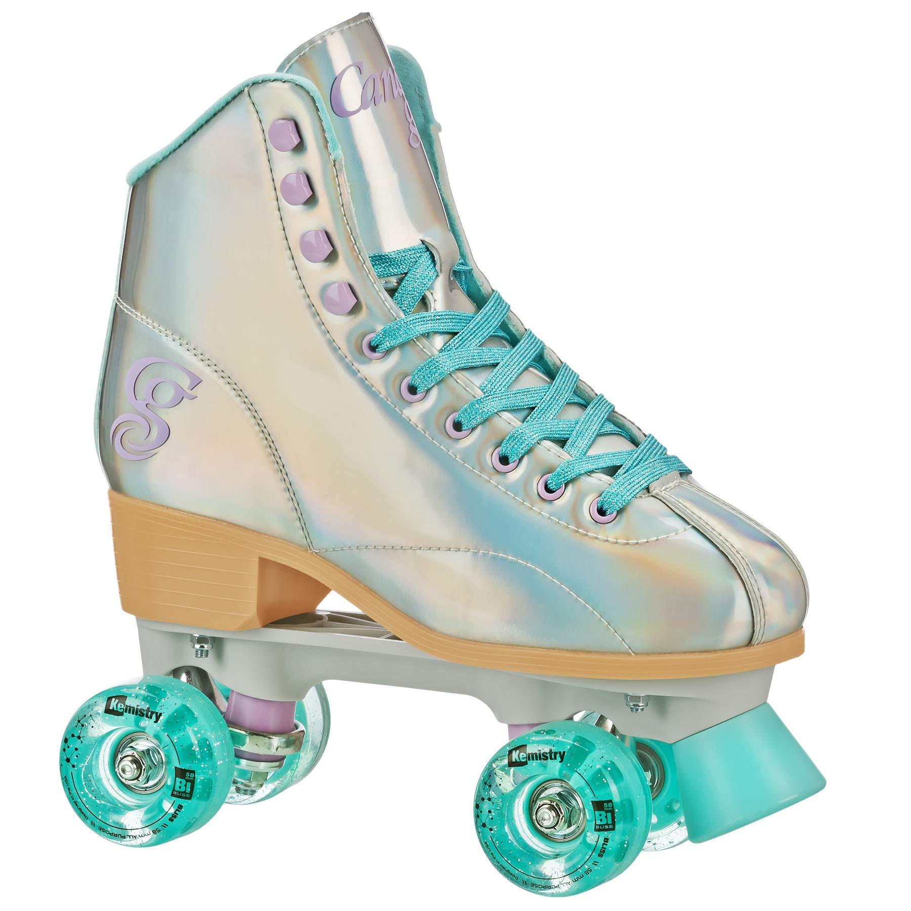 Roller Derby Candi GRL Sabina - Colorful Freestyle Roller Skates - Hologram/Blue HOOGRAM/Blue Size 10
