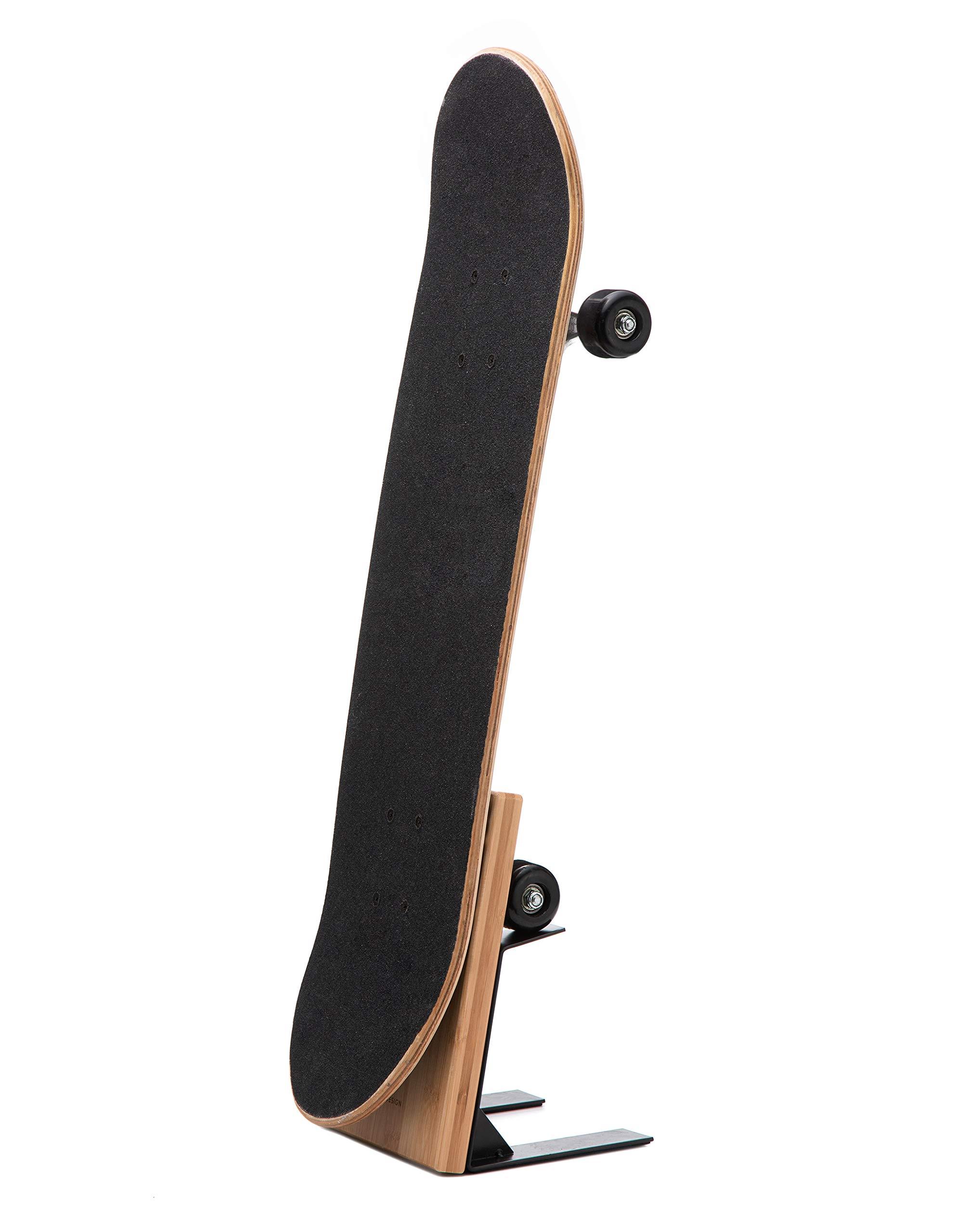 J JACKCUBE DESIGN J JACKCUBE DESIGN Skateboard Storage Holder - Skateboard Display Holder, Standing Storage, Skateboard Accessories for Portable Display or Skateboard Parking lot - MK501A