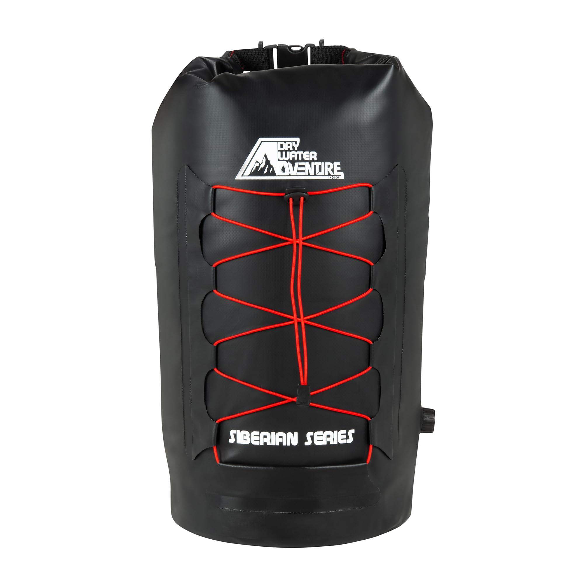 Dry Water Adventure Buy 2 Appalachian Waterproof Duffel Bags LT-60 (60 Liter)) & LT-120 (120 Liter)) Get 1 Siberian Cooler LT-20 (20 Liter)