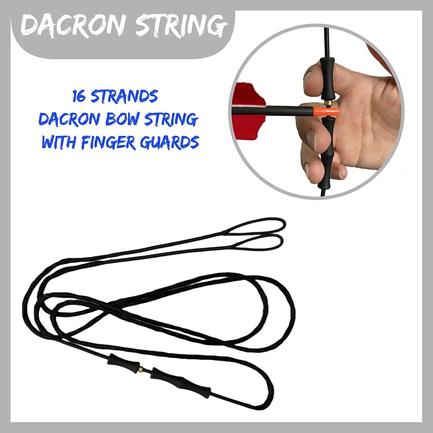 DEERACE DEERACE Takedown Recurve Bow and Arrow Set 62\" Classic Traditional Wooden Bow for Adults Youth Beginner Hunting Targeting Archery (35 Lbs, Left Hand)