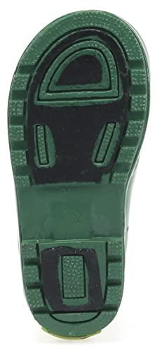 Western Chief Western Chief Boys Waterproof Printed Rain Boot with Easy Pull on Handles - Fritz the Frog, 9 M US Toddler