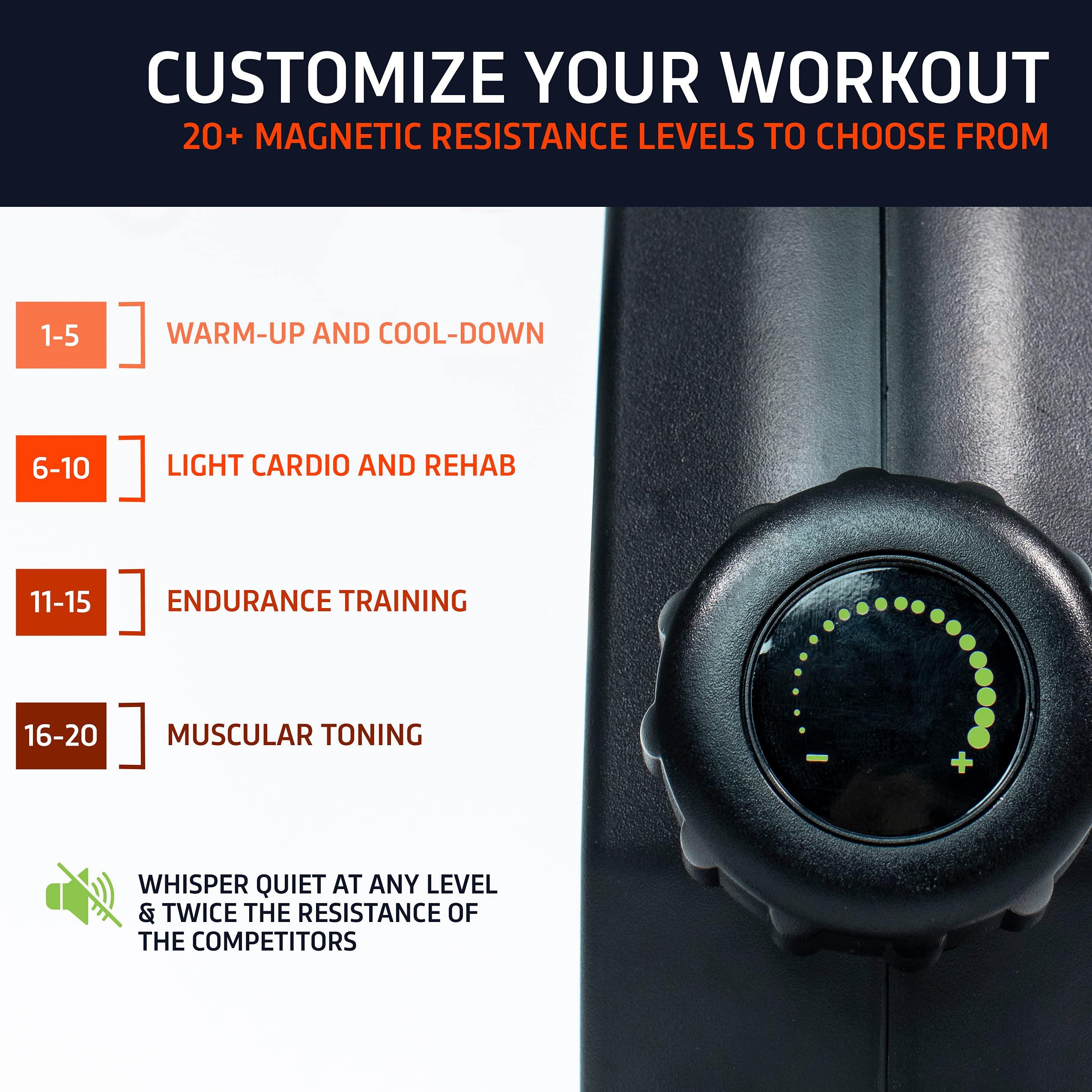 MAGNETRAINER MagneTrainer-ER Mini Exercise Bike Arm and Leg Exerciser