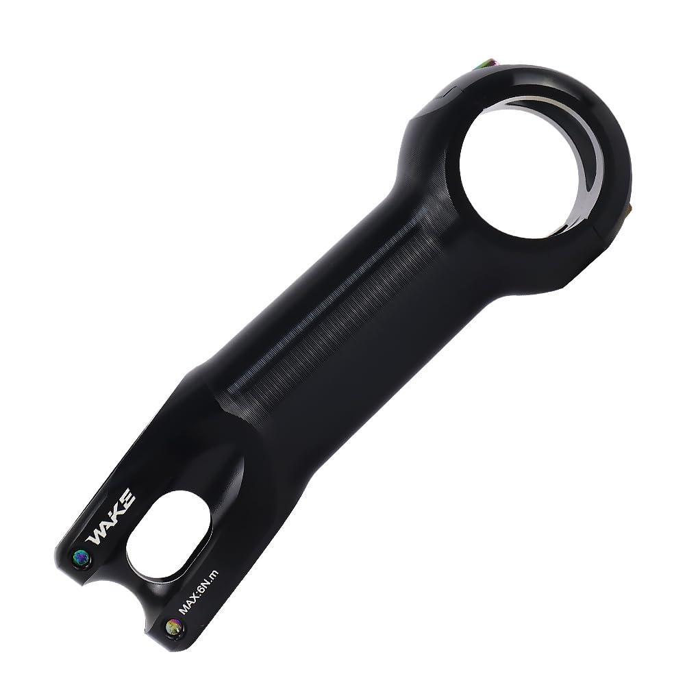 FOMTOR FOMTOR MTB Stem 31.8 45/60/70/80/90/100/110/120mm Mountain Bike Stem, Negative 10 Degree Handlebar Stem MTB Head Stem for Most Bicycle, Road Bike, BMX, Fixie Gear, Cycling, Lightweight, Black (110mm)
