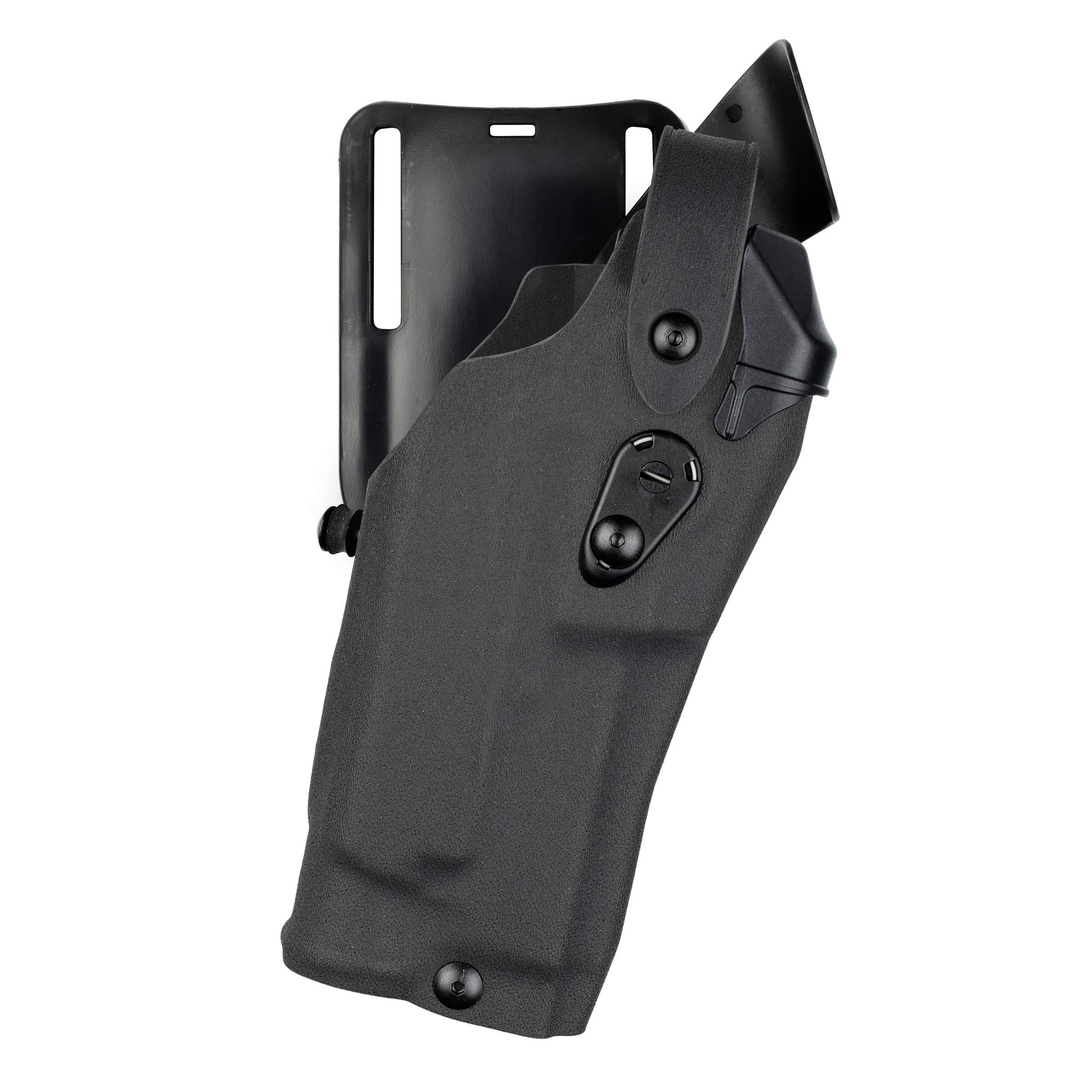 Safariland Safariland 6365RDS Level Three Retention Duty Holster, Red Dot Sight Compatible, STX Tactical Black, Right Hand, Fits: S&WM&P9C 2.0 4\" Surefire X300U