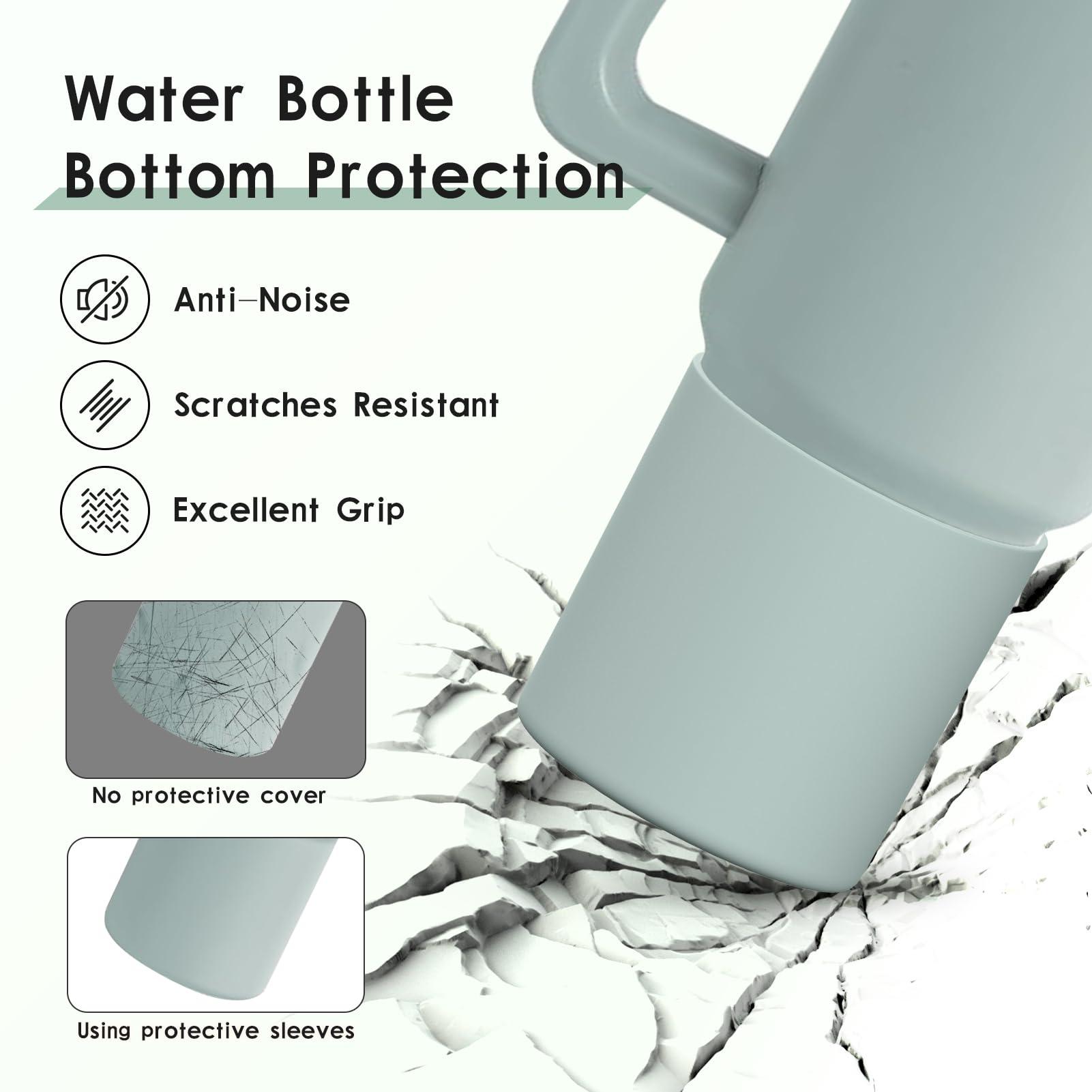 BKBY BKBY Silicone Boot Compatible with Sinple Midern 24/30/40 oz Tumbler Trek Collection, Protective Anti-Scratch Bottle Bottom Sleeve Cover Compatible with Sinple Midern Trek Collection