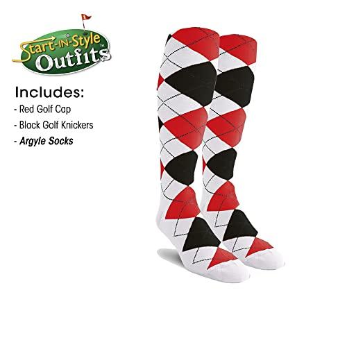 Golf Knickers Golf Knickers Start-In-Style Traditional (Plus Fours) Outfit for Ladies - Black - Size 8