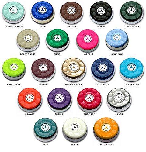 Zieglerworld Zieglerworld Table Large Shuffleboard Puck Weights - 4 Pucks - Teal Colors + Booklet
