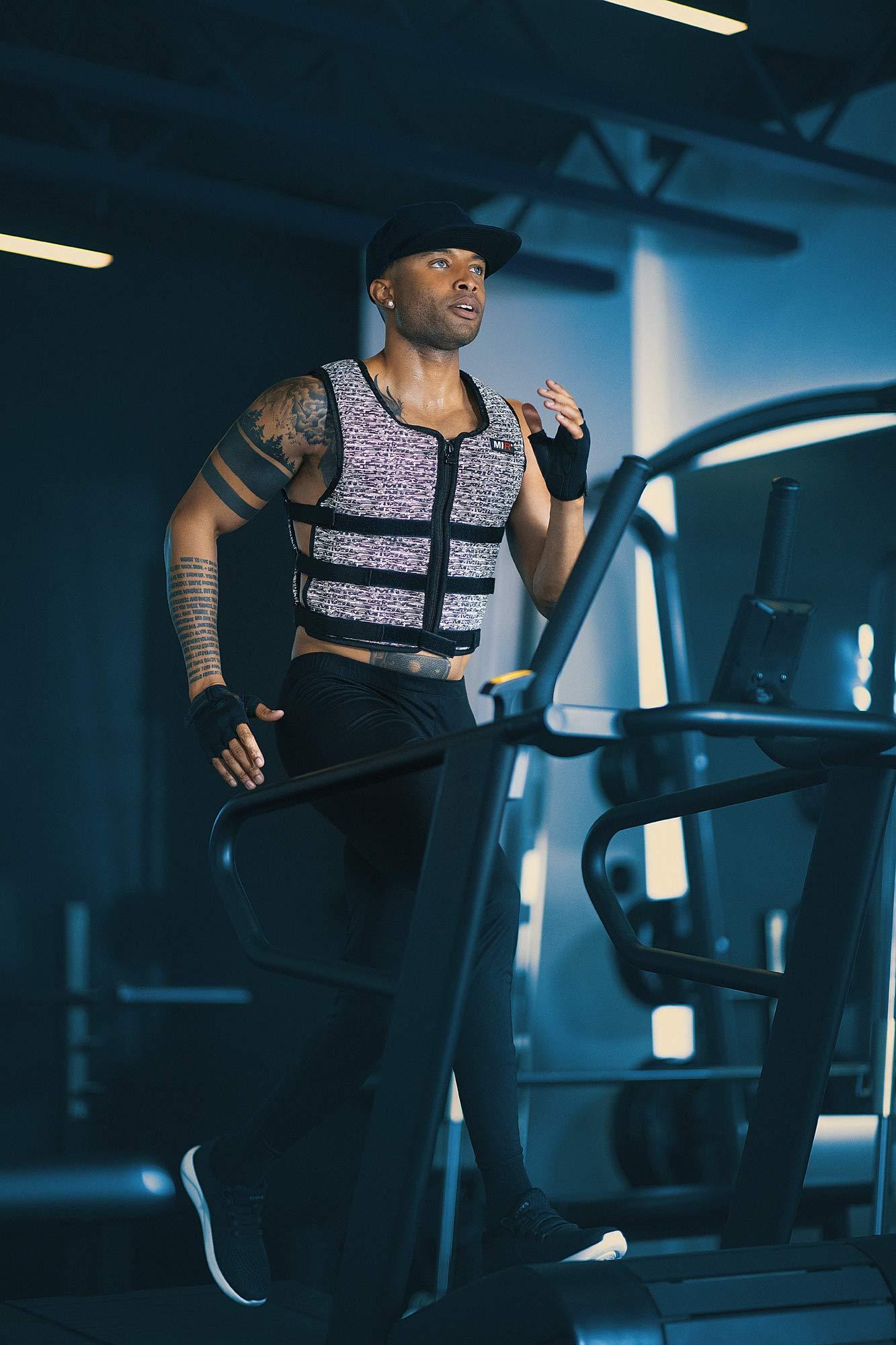 miR MiR Super Slim Air Flow Weighted Vest 4lbs - 32lbs (24LBS)