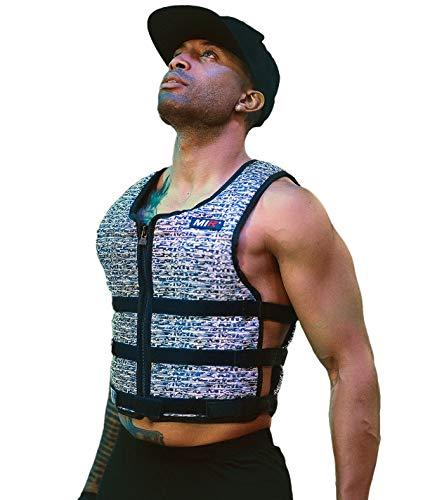 miR MiR Super Slim Air Flow Weighted Vest 4lbs - 32lbs (8LBS)