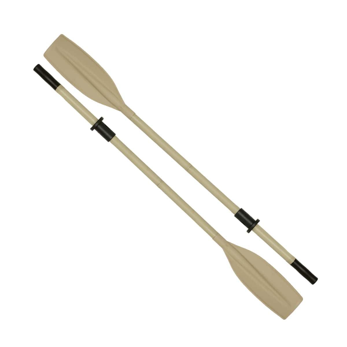 Oceansouth Oceansouth Heavy Duty Aluminum Oars (Split Shaft/Detachable) with Rubber Oar Sleeves - Light Weight (Length: 6.5')