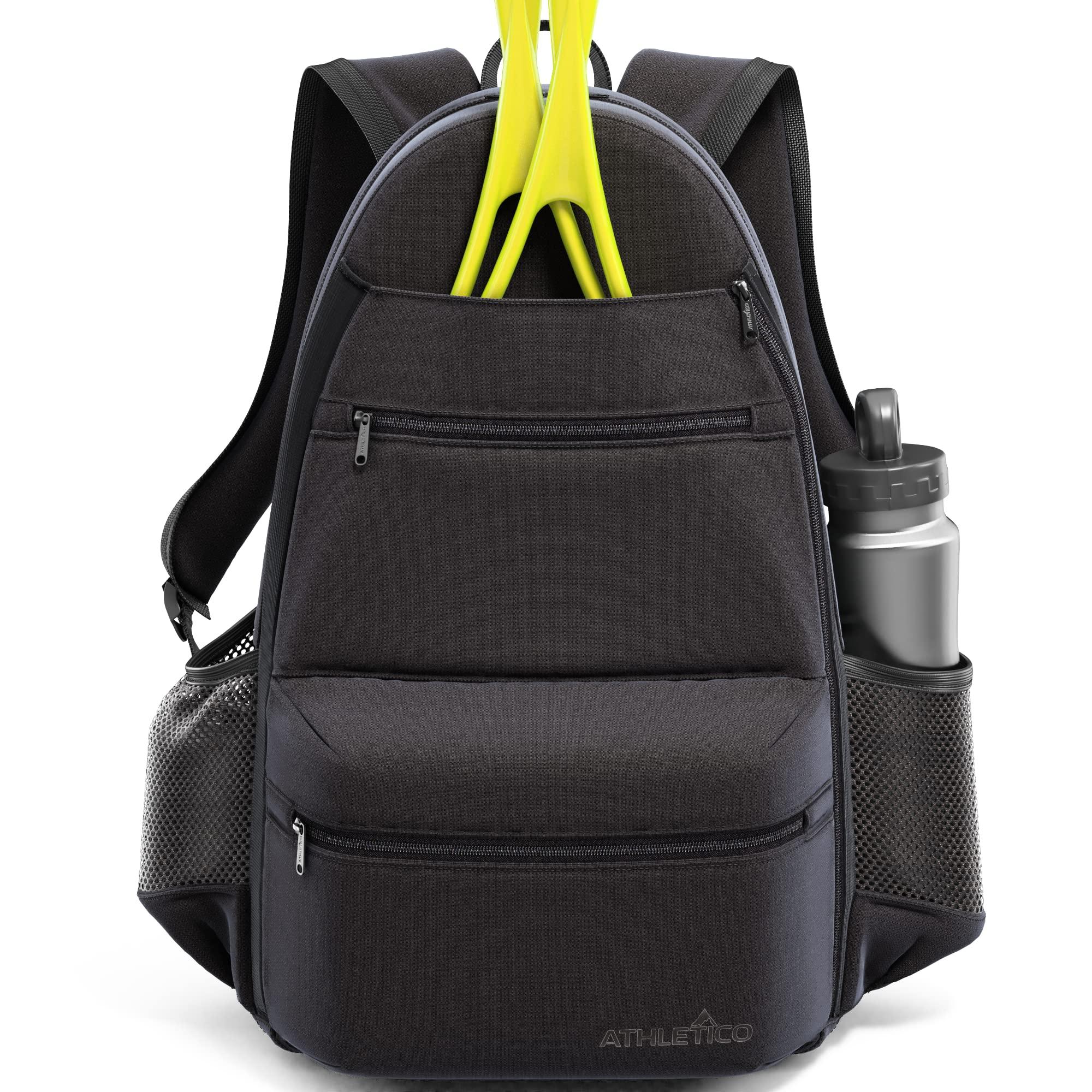 Athletico Athletico Compact City Tennis Backpack (Black)