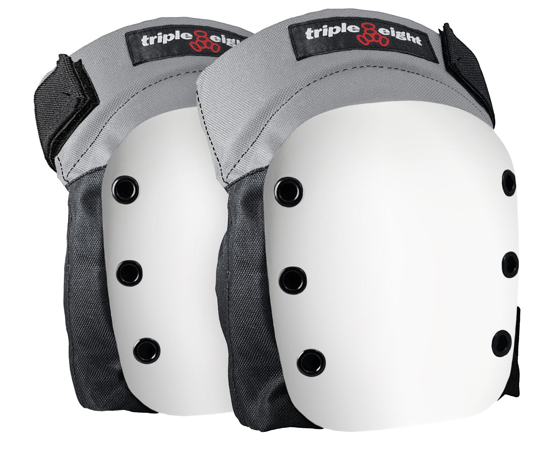 Triple Eight Triple Eight Street Knee Pads for Skateboarding with Adjustable Straps (1 Pair)