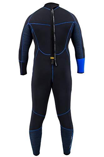 AKONA AKONA Men\'s 3mm Full Suit. Quantum Stretch Neoprene. Designed to Keep You Warm in The Waters Between 70 and 85 Degrees. Suitable for Scuba, Snorkeling, Paddle Boarding, Kayaking, or Surfing - 5XLarge