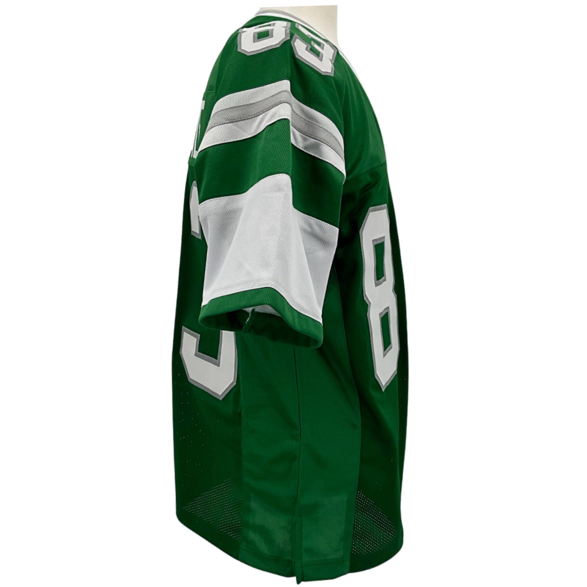 TIMELESS AUTHENTIC Vince Papale Jersey Green Philadelphia | Unisex Adult Sizes S-5XL Unsigned Custom Sewn Stitched