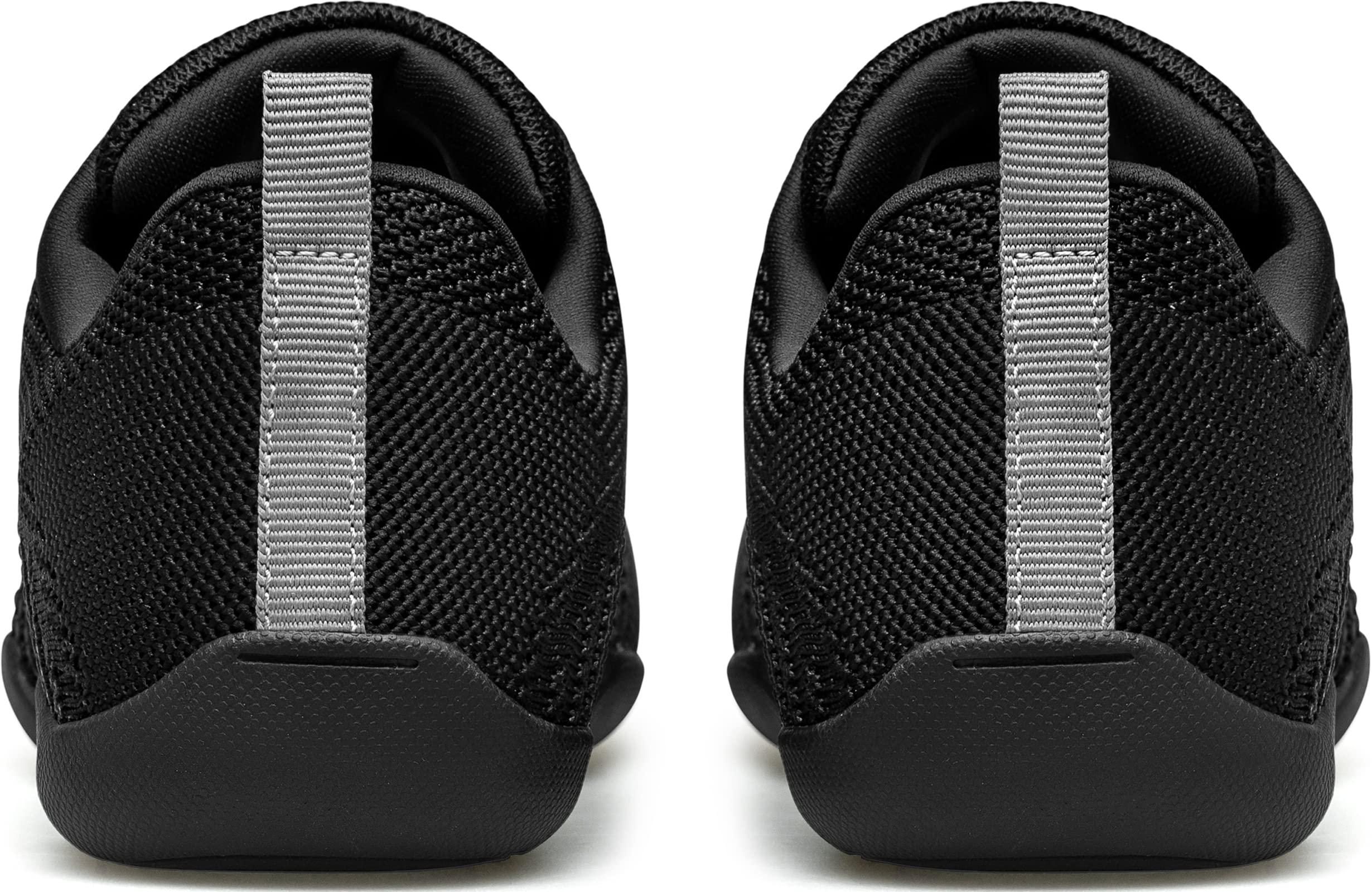 BAXINIER BAXINIER Girls Black Cheerleading Shoes Breathable Youth Cheer Competition Sneakers Athletic Training Dance Tennis Walking Shoes - Black 11.5 Little Kid