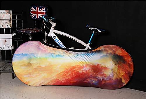 FLXUBAG FLXUBAG Bike Cover Washable Elastic Dirt-Free Bike Storage Wheel Cover Tire Package Fit All Bicycles (D)