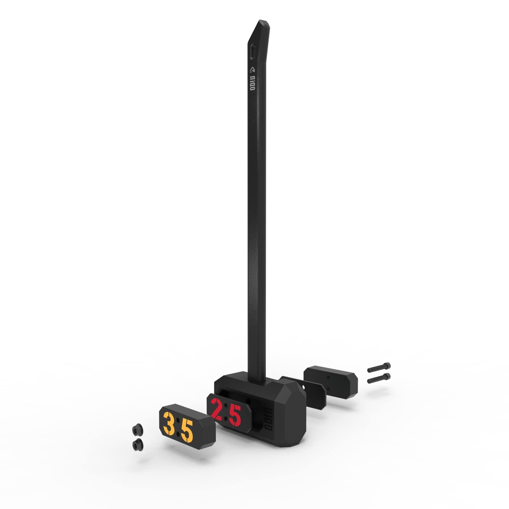 TRIBE WOD Tribe WOD | Interchangeable Weight Plates for Tribe WOD\'s Odin Sledgehammer - Weight Plates for Workout Steel Mace - Hammer not Included (Adds up to 35 LB)