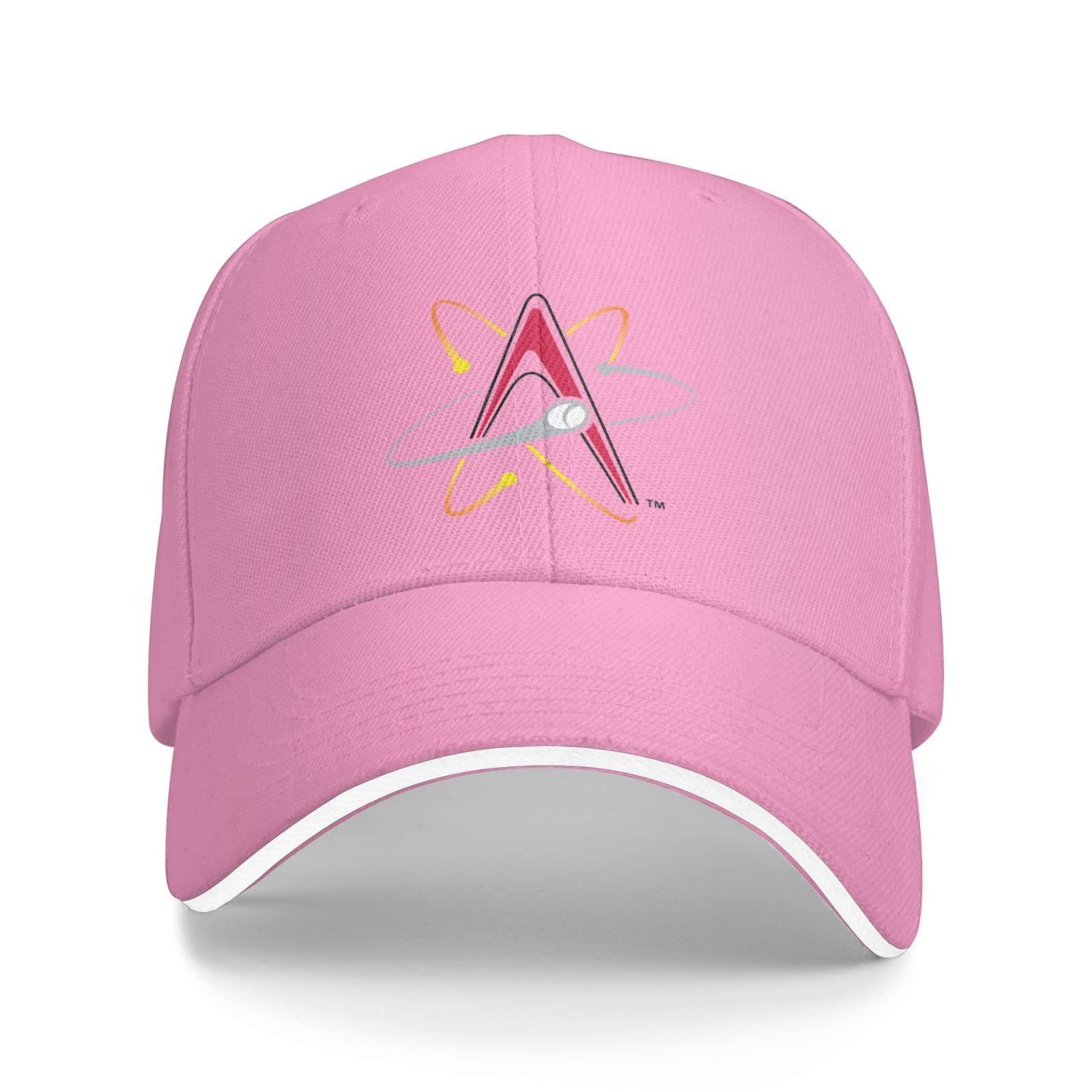 Rorcie Albuquerque Isotopes Sandwich Cap Unisex Classic Baseball Capunisex Adjustable Casquette Dad Hat Pink