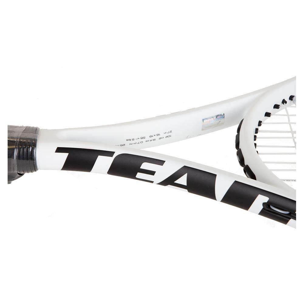 VOLKL Volkl Team Speed Prestrung White and Black Tennis Racquet