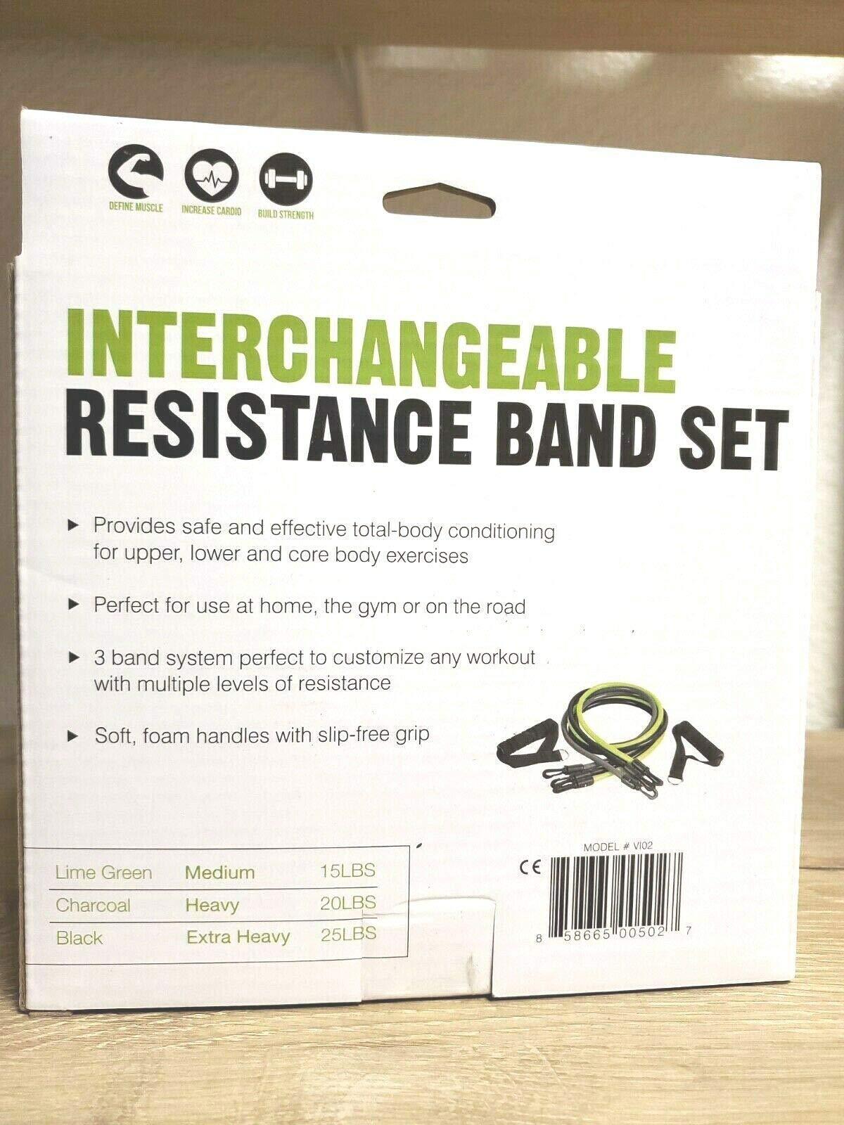Lifestyle Lifestyle Vitality Force Interchangeable Resistance Band Set