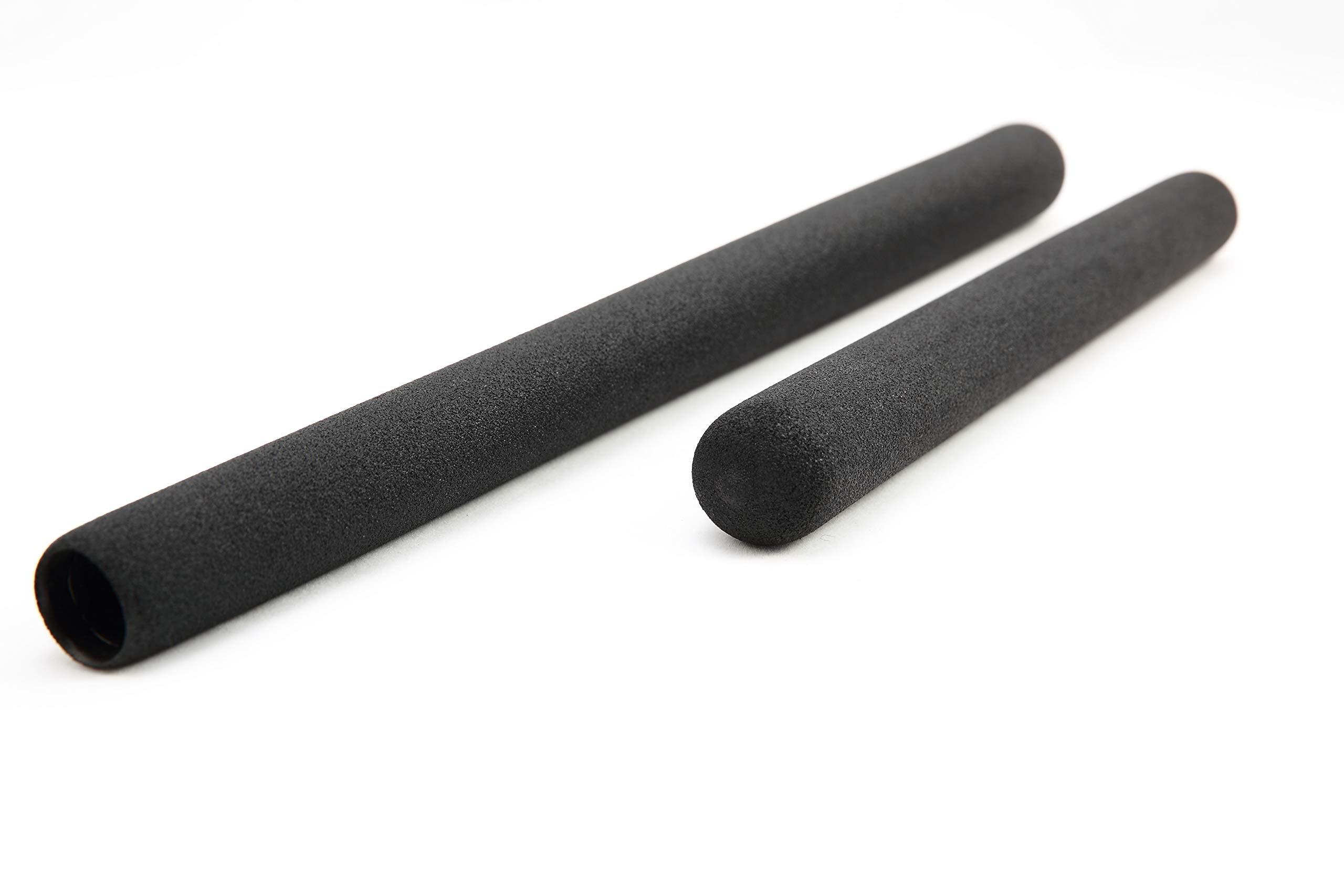 Ader Sporting Goods Ader Rubber Grip 5\'\'-21\'\' Handle Grip Close End Made in U.S.A (6\'\'-1\'\'C) x4Pcs