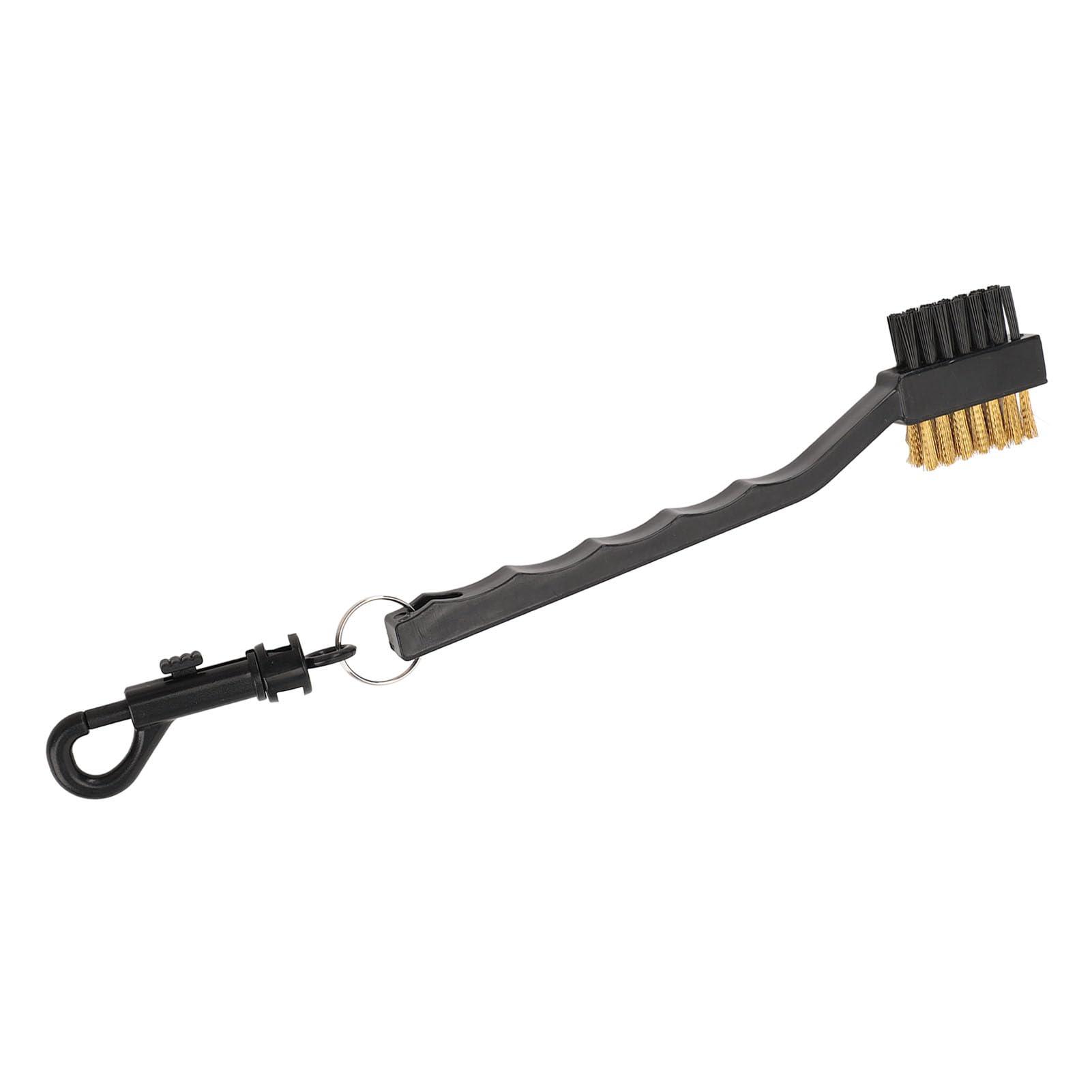 WBTY WBTY Golf Club Cleaning Brush Double Sided Copper Golf Club Brush Steel Dense Bristles Portable Multifunctional Golf Club Groove Cleaning Tool
