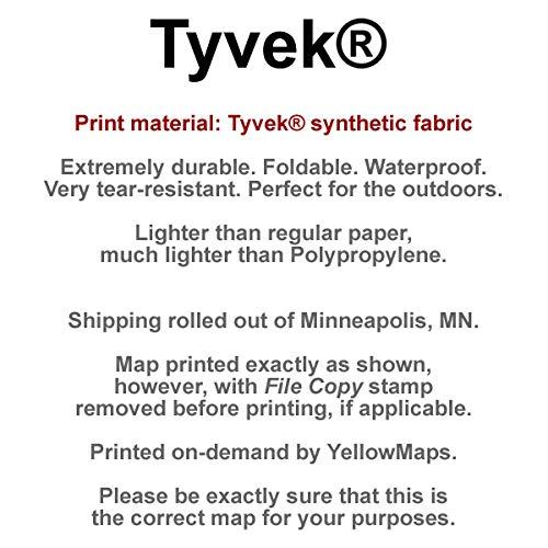 YellowMaps YellowMaps Cayucos CA topo map, 1:62500 Scale, 15 X 15 Minute, Historical, 1897, Updated 1917, 20.1 x 16.4 in - Tyvek