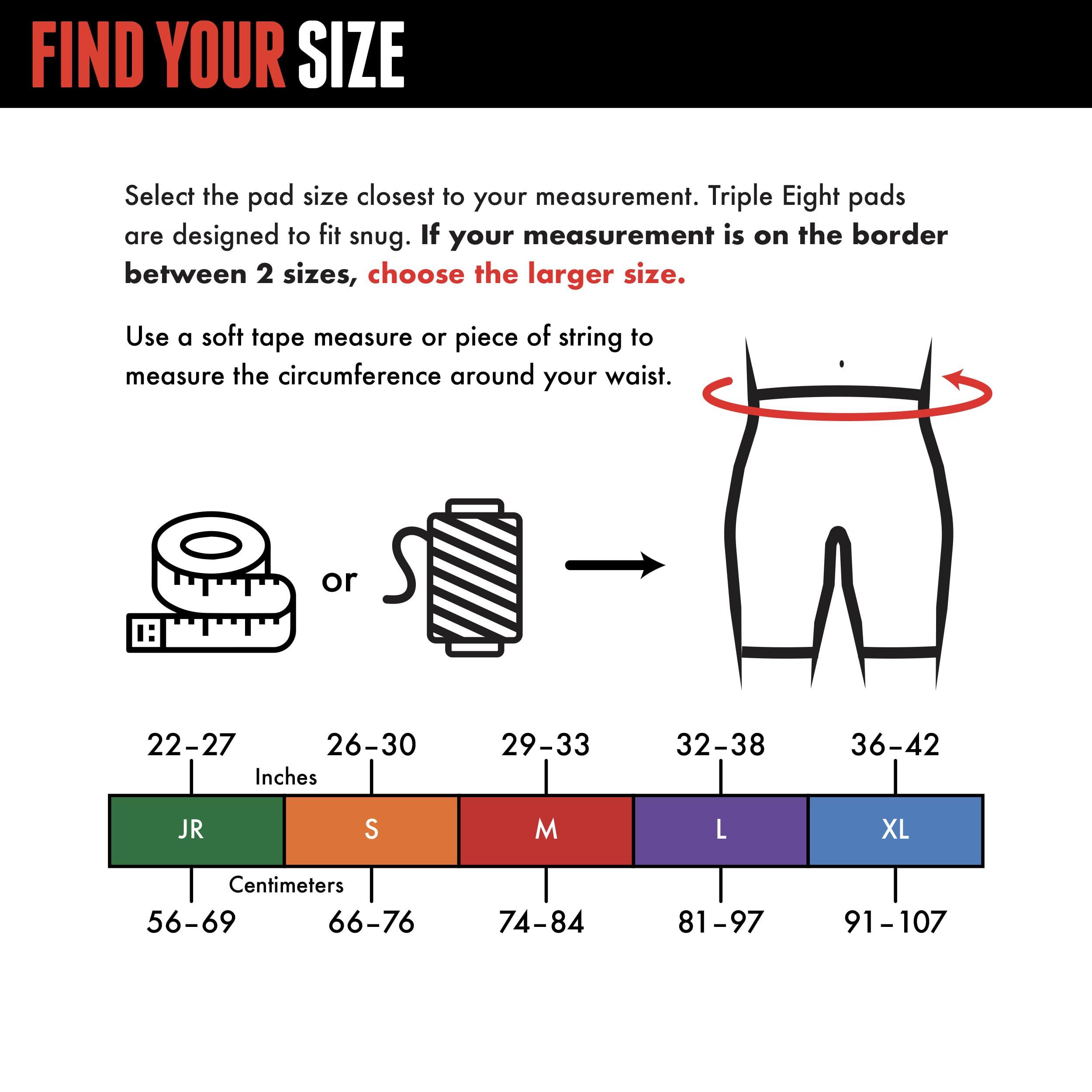 Triple Eight Triple Eight Bumsaver Men\'s Padded Shorts for Skateboarding, Snowboarding and Skiing, Black, X-Small