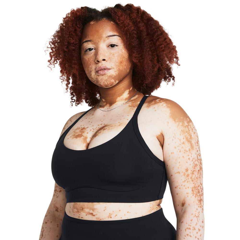 Under Armour Under Armour Women's Motion Low Impact Bralette, (001) Black / / White, X-Large