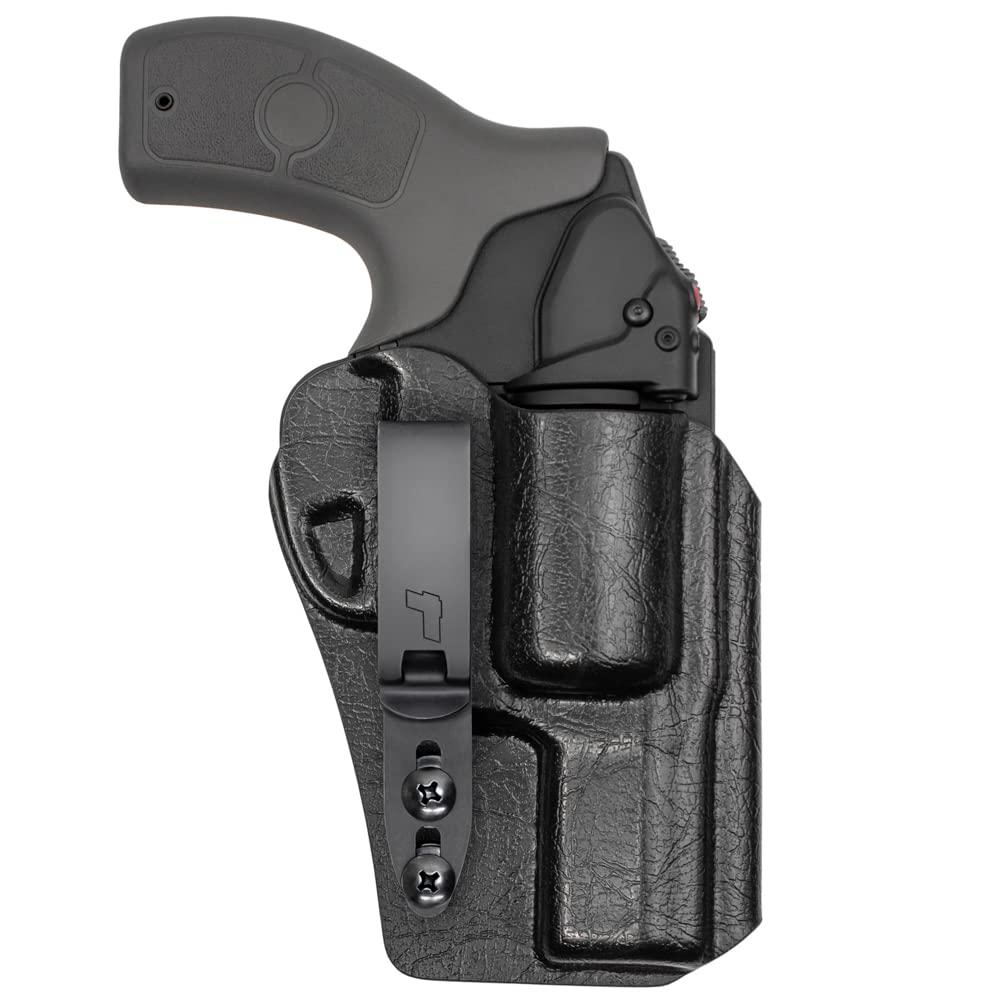Tulster Tulster RATH IWB Kydex Revolver Holster fits: Smith & Wesson Bodyguard 1.9" .38 Special | Ambidextrous Inside The Waistband Appendix Concealed Carry