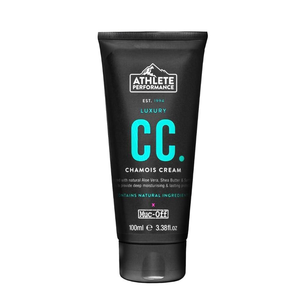 Muc-Off Muc-Off Luxury Chamois Cream Cycling | Anti-Chafing, Moisturizing Formula | Long-Lasting Comfort & Protection | Ideal for Cyclists, Triathletes, and Runners (100 ml (Pack of 1))