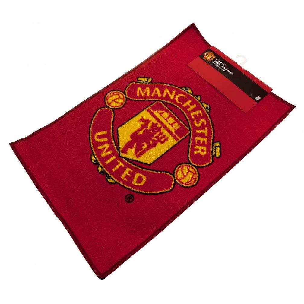 Manchester United Manchester United FC Rug (One Size) (Red)
