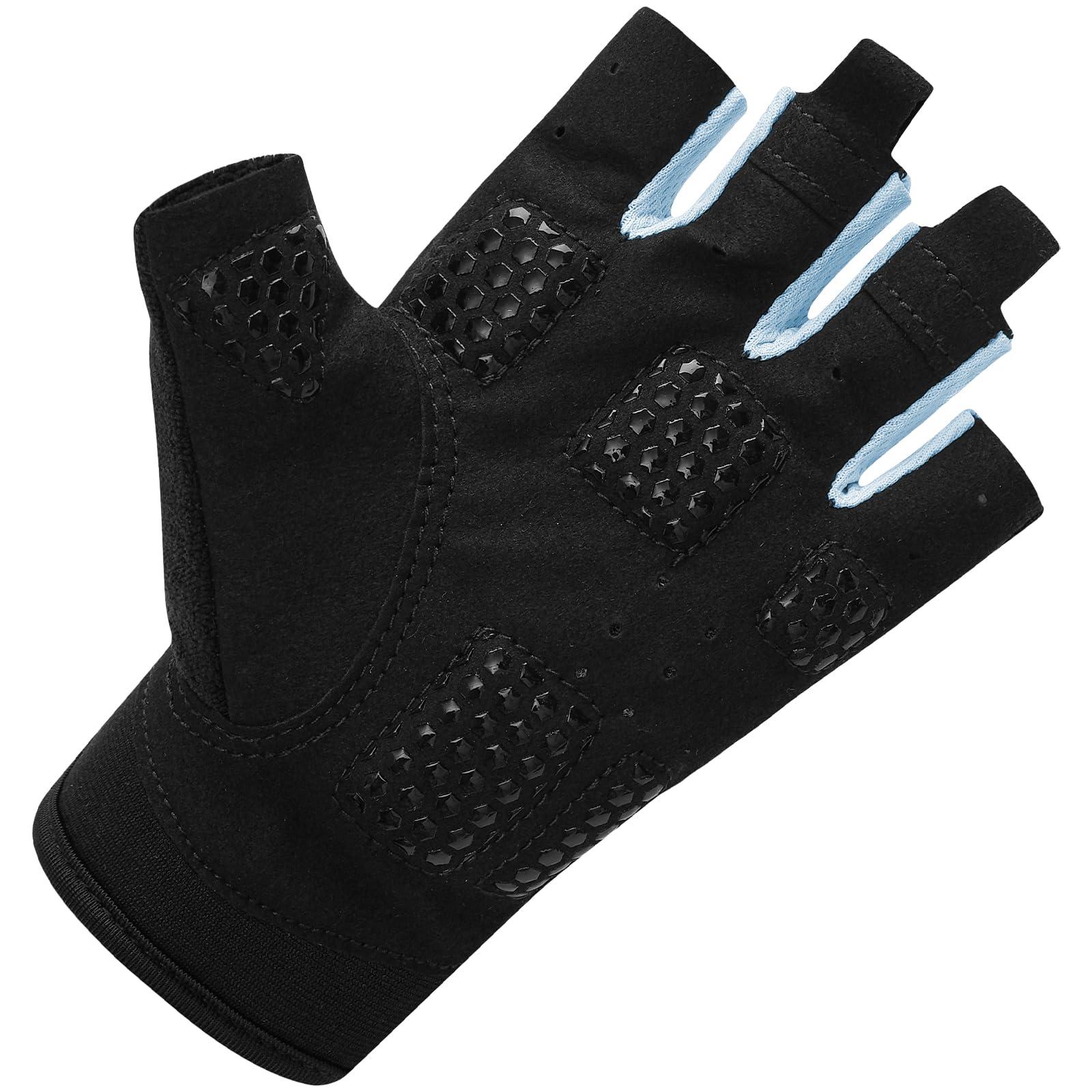ChinFun Kayaking Gloves 3/4 Finger - Provide Cushioning and Protection, with Resistant Palm and Grip, Easy to Take on and Off, Perfect for Diving, Sailing, Kayaking - Men, Women, Youth