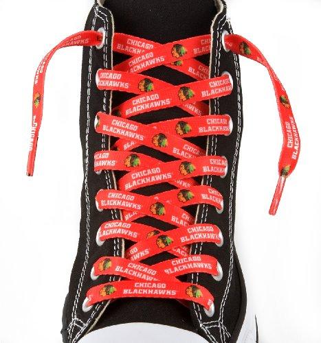 UPI Marketing, Inc. NHL Chicago Blackhawks 54-Inch LaceUps Shoe Laces