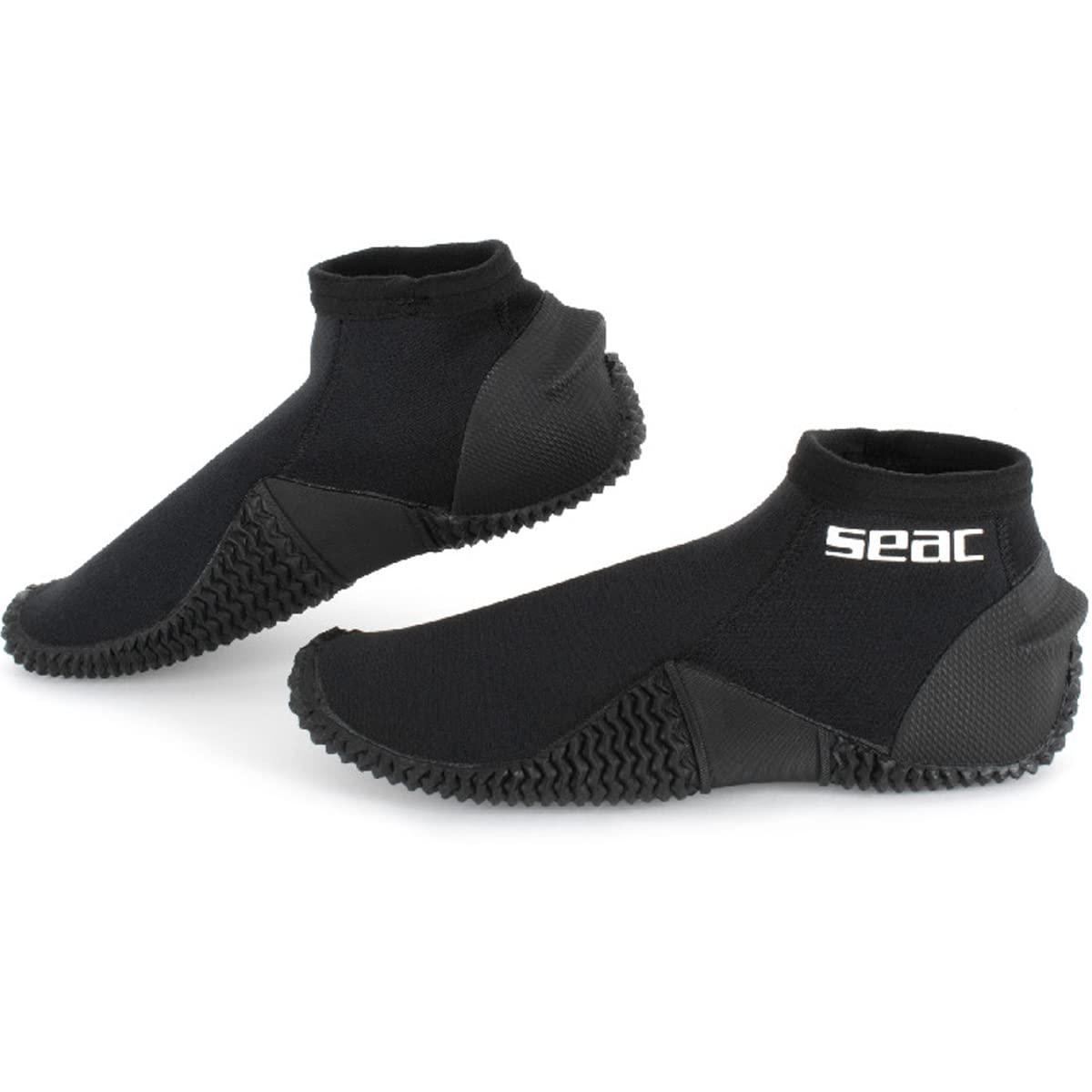 SEAC Seac 2.5mm Tropic Low Boots - Black, XX-Large