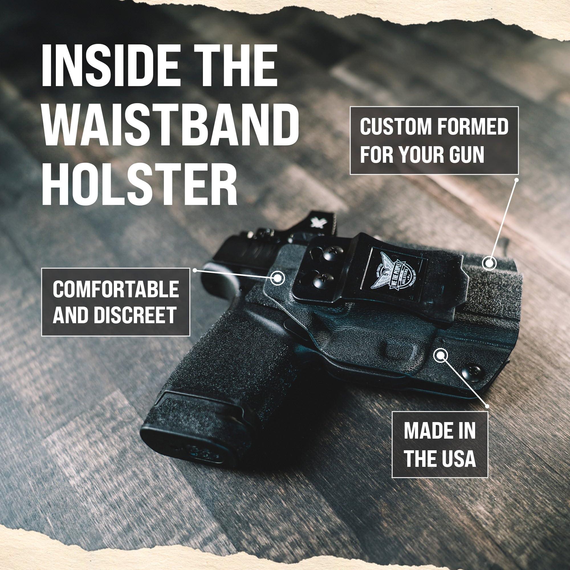 We The People Holsters We The People Holsters - Tiger Print - Left Hand - IWB Holster Compatible with Sig Sauer P320C 9MM/.40SW Manual Safety / P320-M18 RDS